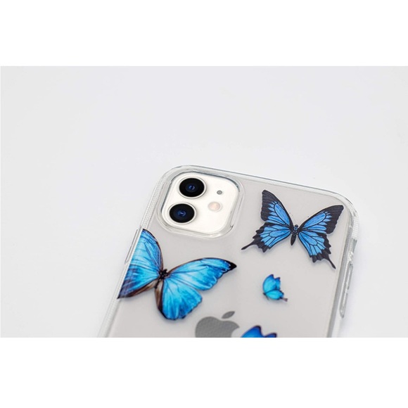 iPhone 12/12 Pro Butterfly Transparent Case - Picture 2 of 8